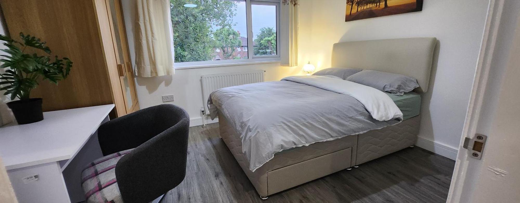 White House Ensuite Double Bedroom Уоррингтон Экстерьер фото